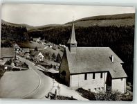 76596 W7564 Hundsbach , Baden Foto AK Kirche
