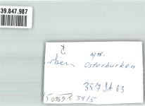 74706 W6960 Osterburken FOTO KEINE AK Ort handschriftlich