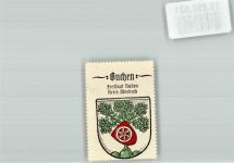 74722 W6967 Buchen Odenwald Vignette Freistaat Baden Kreis Mosbach