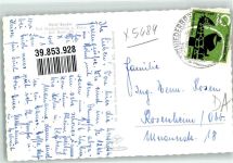 53498 W5484 Bad Niederbreisig Foto AK Hotel Bender