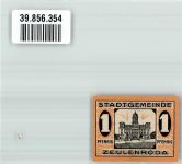 07937 O6570 Zeulenroda 1920 Notgeldschein 1 Pfennig Rathaus