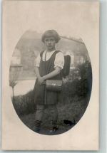 Kind Tornister erster Schultag Privatfoto AK