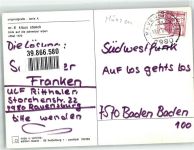 Berge Schweiz Wappen Geld auf AK