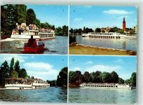W1000 Berlin Mitte Weiße Flotte Schiffe d. Bezirks- u. Dichterklasse Schifffahrt