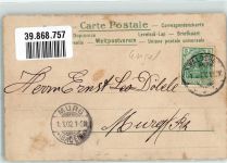 Harfe Engel 1902 Lithographie