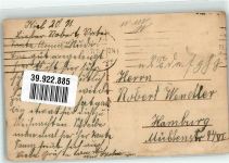 24103 W2300 Kiel , Ostsee 1919 - haut