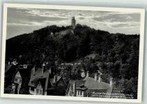 61462 W6240 Falkenstein , Taunus Foto AK Burg Ruine Kurheim