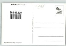 76596 W7564 Forbach , Baden Foto AK