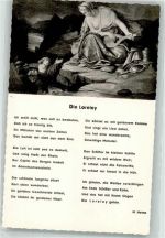 56346 W5422 St. Goarshausen Foto AK Sagen Die Loreley Gedicht