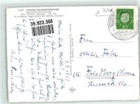 76332 W7506 Bad Herrenalb 1959 - Cafe Pension Waldschlösschen