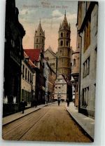 67547 W6520 Worms Foto AK Kirche Dom Hagenstrasse