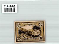 98714 O6316 Stützerbach Notgeldschein 20 Pfennig Alte Thür. Glashütte