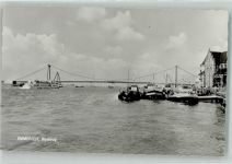 46446 W4240 Emmerich - Binnenschiffe Fahrgastschiff Rheinbrücke