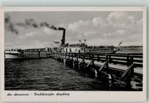 Raddampfer Augsburg am Ammersee Binnenschiff