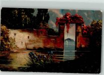 Landschaft PFB Serie 11428 Segelboot Prägedruck