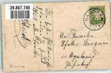 Landschaft PFB Serie 11428 Segelboot Prägedruck