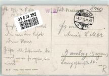 W5400 Koblenz am Rhein Deutsches Eck Denkmal Kaiser Wilhelm Provinzial Raddampfer Rheinschiff 1916