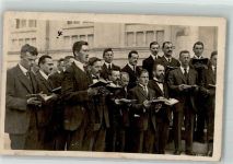 Männergesangsverein Musikgruppe Privatfoto AK