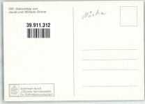200. Geburtstag Gebrüder Jacob und Wilhelm Grimm 26.11.1985 Märchen Maximum AK