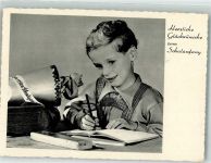 Kind Schultüte Tornister Füller erster Schultag