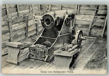W4474 Wahn Schiessplatz Kanonengeschütz Waffe 1907