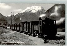 Mayrhofen Eisenbahn Dampflokomotive Foto AK