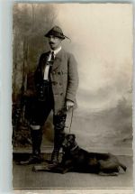 Jäger Jagdhund Jagd Privatfoto AK
