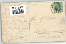 76332 W7506 Bad Herrenalb 1911 Gebrauchsspuren Schwanensee