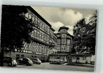 37431 W3422 Bad Lauterberg im Harz Foto AK St. Benno Stift VW Käfer Fiat 500