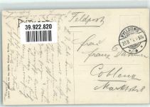 54655 W5524 Kyllburg 1914 - Bahnhof Feldpost WK I
