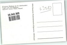 34560 W3580 Fritzlar Künstlerkarte sign. Weber Rathaus