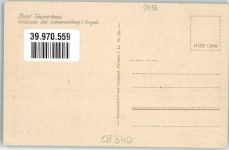 08359 O9431 Erlabrunn , Erzgeb Gebrauchsspuren Hotel Täumerhaus Verlag Landgraf Nr. 324