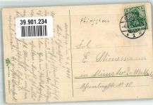 Ausflug mit der Eisenbahn Verlag Erika 4134 Pfingsten 1911 Prägedruck