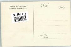 W5300 Bonn Graugans mit Jungen Reichsmuseum König Ente Foto AK