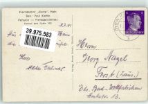 02797 O8806 Hain b Zittau 1941 Foto AK mit Pension Klette