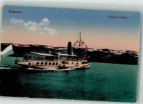 Raddampfer Bavaria Verlag Lehrburger 1909 Bodenseeschiff