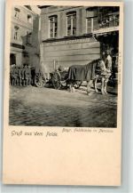 71260 Peronne Foto AK Uniform Feldküche Cafe