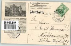 37242 W3437 Bad Sooden-Allendorf 1905 Foto AK Hotel Gundlach