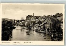 37242 W3437 Bad Sooden-Allendorf 1933 Foto AK Fischerstad in Allendorf an der Werra Bahnpost Hannover