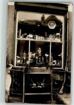 Trophäenschrank Jagd Privatfoto AK