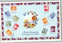 M.K.Z. No. 9257 Briefmarkensprache