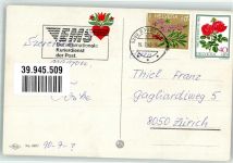 M.K.Z. No. 9257 Briefmarkensprache