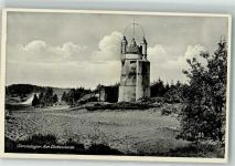 33098 W4790 Paderborn Foto AK Denkmal Diebesturm Sennelager
