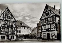 55232 W6508 Alzey Foto AK Geschäft Roßmarkt