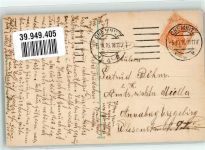 09111 O9000 Chemnitz , Sachs 1916 - Kirche Schlossteich Ruderboote