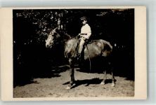 Kind Pferd Privatfoto AK