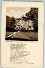 99894 O5804 Friedrichroda Gebrauchsspuren Thüringer Waldheim