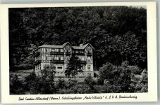 37242 W3437 Bad Sooden-Allendorf Foto AK Pension Haus Viktoria