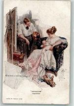 Inspiration Mutter und Kind Fisher, H. Künstlerkarte