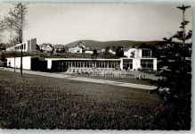 34508 W3542 Willingen (Upland) , Waldeck FOTO KEINE AK Kurgarten mit Kirche St. Augustinus Foto Original aus Archiv eines Ansichtskartenverlags